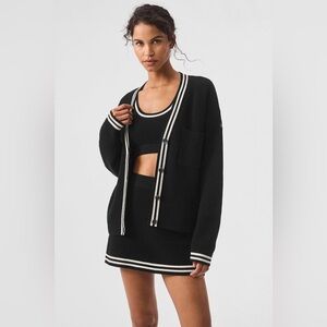 ALO Tennis Club Sweater Knit Cardigan